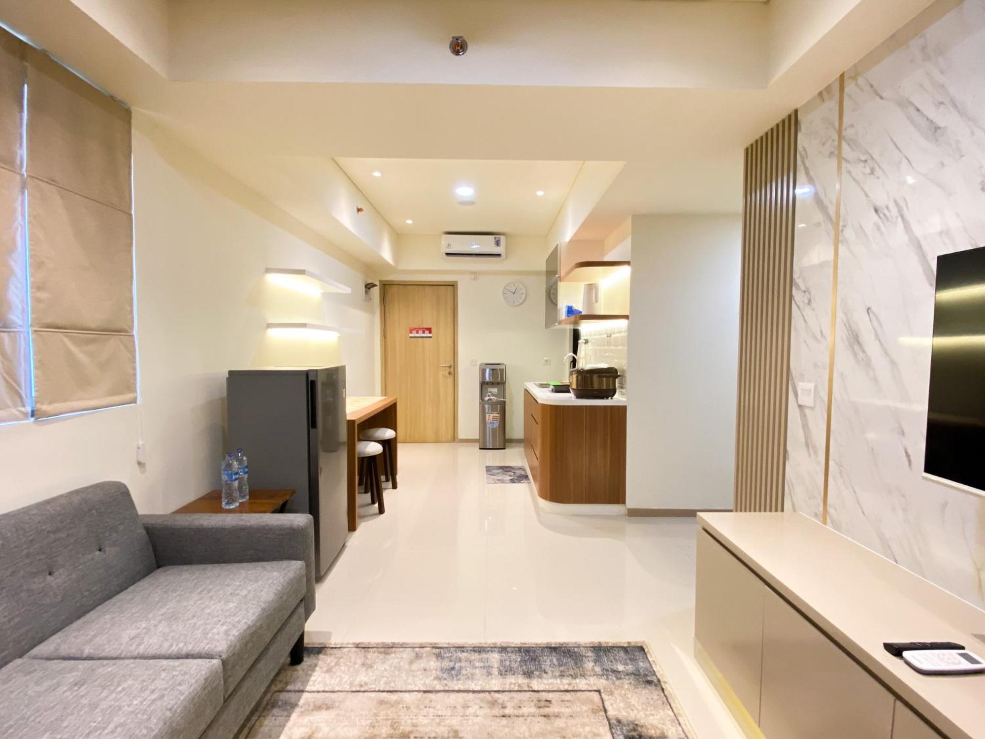 Comfortable Design 2Br With Working Space Apartment At Meikarta By Travelio Cikarang Dış mekan fotoğraf