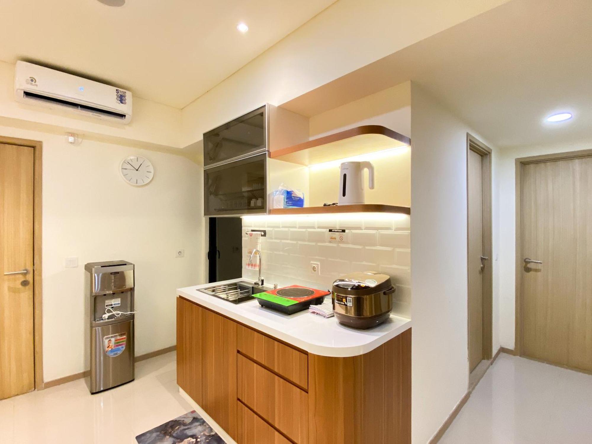 Comfortable Design 2Br With Working Space Apartment At Meikarta By Travelio Cikarang Dış mekan fotoğraf